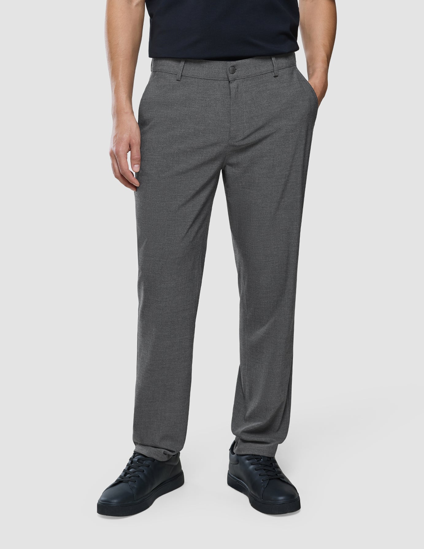 Ease Pants Regular Dark Grey